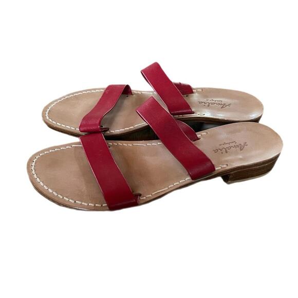 Amalia Sardegna Hand Made Leather Sandals from Italy - sz40 - Picture 3 of 5